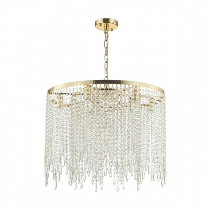 Подвесная люстра Odeon Light Chokka 5028/9 в стиле модерн, цвет золотой