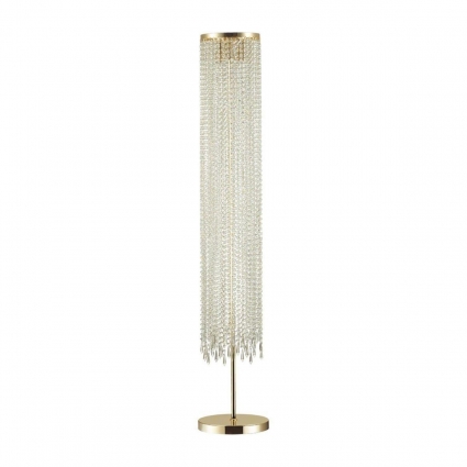 Торшер Odeon Light Chokka 5028/3F в стиле модерн, цвет золотой, мощность 120 Вт