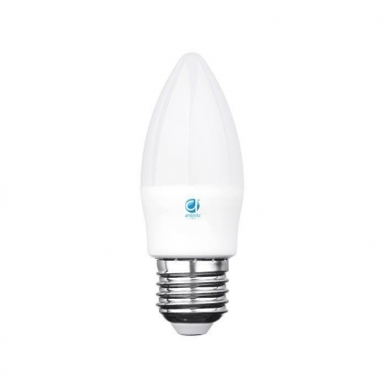 Лампа светодиодная Ambrella light E27 8W 3000K белая 206283 цвет белый