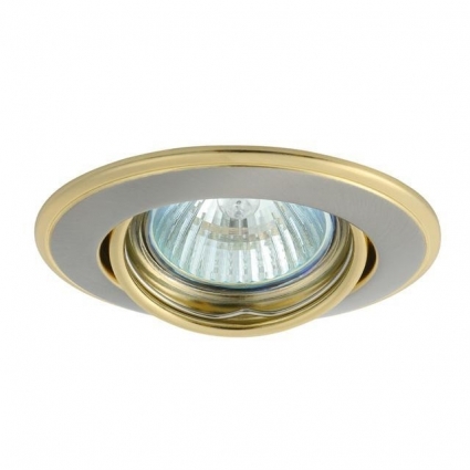 Точечный светильник Kanlux HORN CTC-3115-SN/G 2830 в современном стиле, мощность 50 Вт