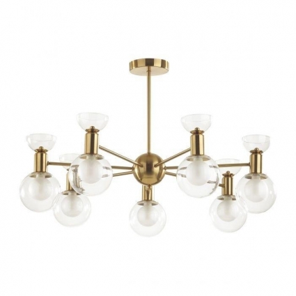 Потолочная люстра Lumion Karisma 5620/7C в стиле модерн, цвет латунь
