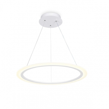 Подвесная светодиодная люстра Ambrella light Acrylica Original FA4342 цвет белый, мощность 48 Вт