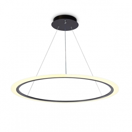 Подвесная светодиодная люстра Ambrella light Acrylica Original FA4347 цвет черный, мощность 68 Вт
