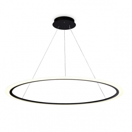 Подвесная светодиодная люстра Ambrella light Acrylica Original FA4353 цвет черный, мощность 90 Вт