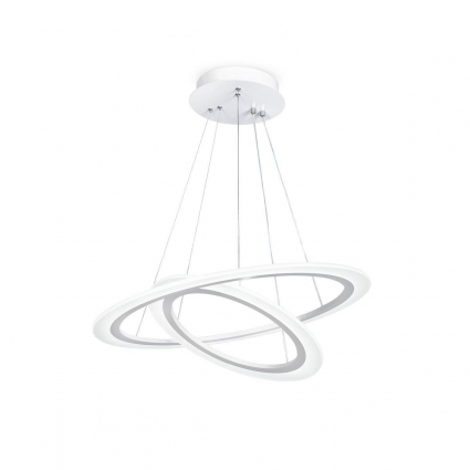 Подвесная светодиодная люстра Ambrella light Acrylica Original FA4355 цвет белый, мощность 78 Вт