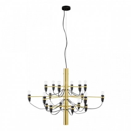 Подвесная люстра Loft IT Gino 10196/650 Gold в стиле модерн, цвет золотой
