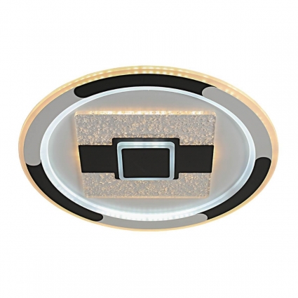 Потолочная светодиодная люстра Profit Light 7014 WHT+BLK в современном стиле, мощность 132 Вт