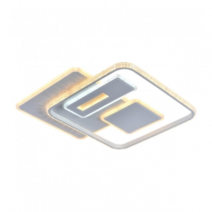Потолочная светодиодная люстра Profit Light 8303 WHT в современном стиле, цвет белый