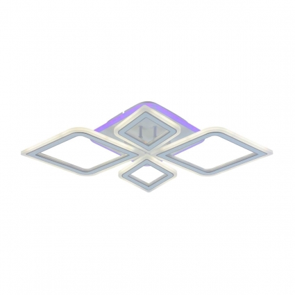 Потолочная светодиодная люстра Profit Light 8464/2+2A WHT в современном стиле, цвет белый