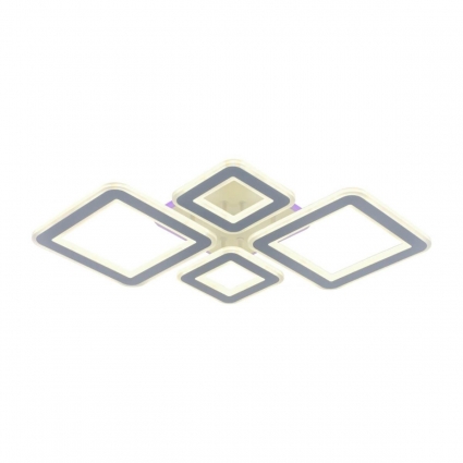 Потолочная светодиодная люстра Profit Light 8882/2+2 WHT в современном стиле, цвет белый