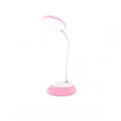 Светодиодная настольная лампа Ambrella light Desk DE603 в стиле Хай-тек, цвет розовый