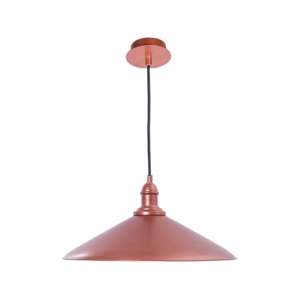 Подвесной светильник TopDecor Cup S4 20 в современном стиле, цвет медь, мощность 60 Вт