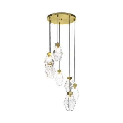 Подвесной светильник Maytoni Coctail time MOD325PL-07G в стиле модерн, мощность 196 Вт