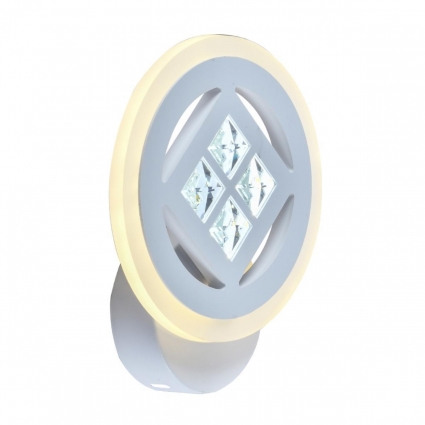 Настенный светодиодный светильник Profit Light 18030/1W B WHT в современном стиле, цвет белый