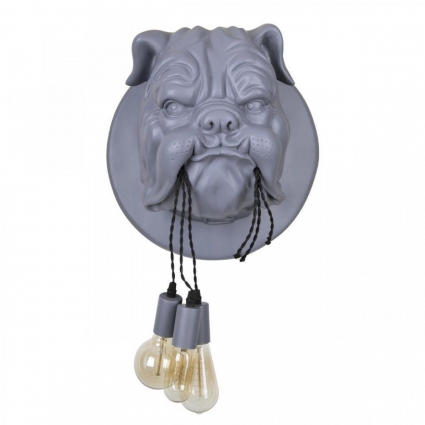 Настенный светильник Loft IT Bulldog 10177 Grey в стиле модерн, цвет серый