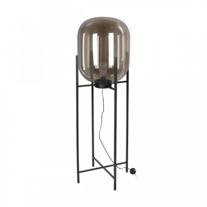 Торшер Loft IT Oda 10195F/1400 Amber в стиле модерн, цвет черный