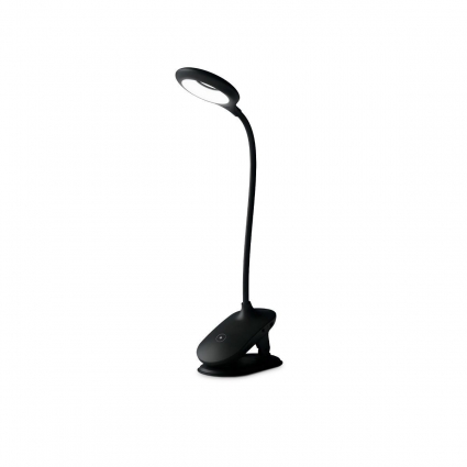 Светодиодная настольная лампа Ambrella light Desk DE703 в стиле Хай-тек, цвет черный