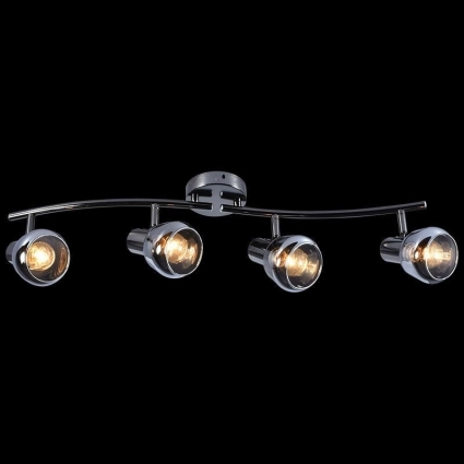 Спот Reluce 05960-0.8-04 PEARL BK в современном стиле, цвет черный, мощность 240 Вт