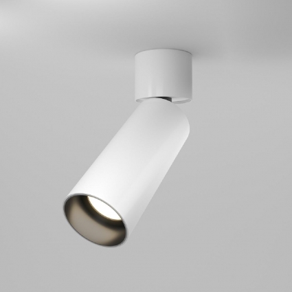 Светодиодный спот Maytoni Technical Focus LED Dim Triac C055CL-L12W3K-W-D-W в стиле Хай-тек, цвет белый
