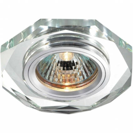 Точечный светильник Reluce 08140-9.0-001FLY MR16 WT в современном стиле, цвет хром
