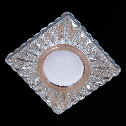 Точечный светильник Reluce 12041-9.0-001LD MR16+LED3W WT в современном стиле, цвет хром