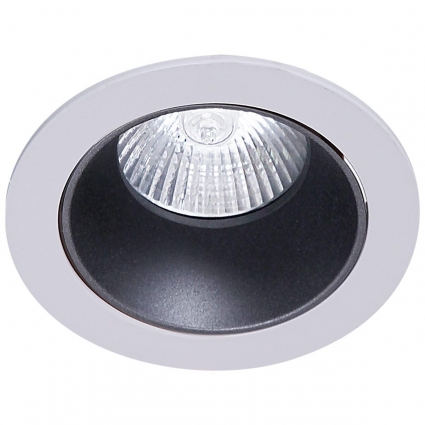Точечный светильник Reluce 16085-9.0-001PT MR16 WT+ DARK GR в современном стиле, цвет белый