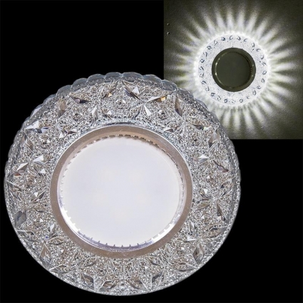 Точечный светильник Reluce 16744-9.0-001CN MR16+LED3W CL в современном стиле, цвет хром