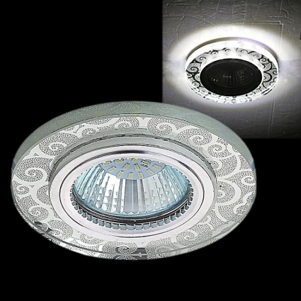 Точечный светильник Reluce 31605-9.0-001MN MR16+LED3W WH в современном стиле, цвет белый