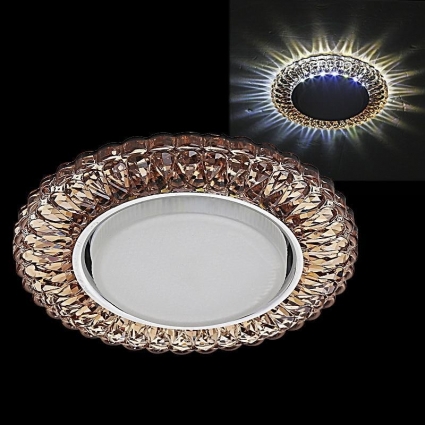 Точечный светильник Reluce 53213-9.0-001MN GX53+LED5W TEA в современном стиле, цвет коричневый