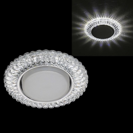 Точечный светильник Reluce 53213-9.0-001MN GX53+LED5W WH в современном стиле, цвет белый