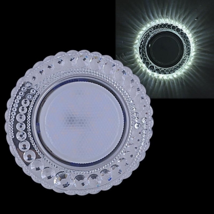 Точечный светильник Reluce 53624-9.0-001ML GX53+LED3W CL в современном стиле, цвет хром