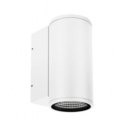 Уличный настенный светодиодный светильник Arlight LGD-Forma-Wall-R90-12W Warm3000 037257 в современном стиле, цвет белый