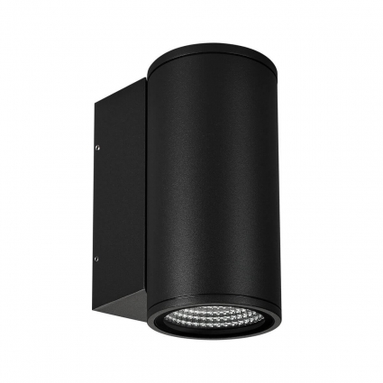 Уличный настенный светодиодный светильник Arlight LGD-Forma-Wall-R90-12W Warm3000 037258 в современном стиле, цвет черный