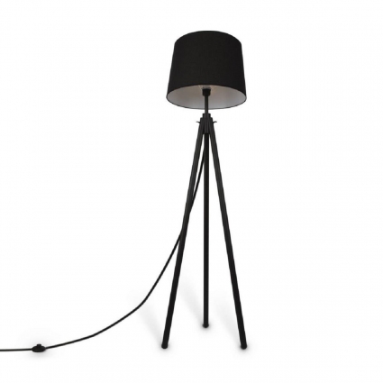 Торшер Maytoni Calvin Z177FL-01B в стиле модерн, цвет черный, мощность 60 Вт