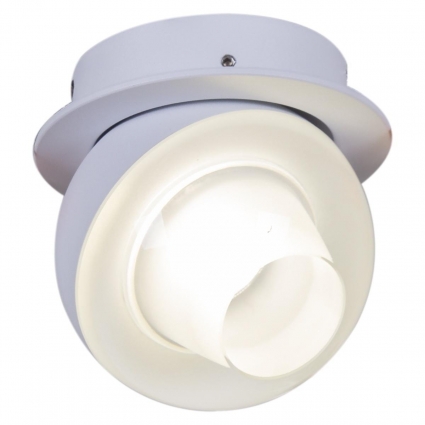 Спот Reluce 84090-9.0-001QR COB8W WT в современном стиле, цвет белый