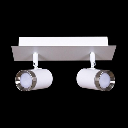 Спот Reluce 84281-9.5-002RT LED2*5W WT+SN в современном стиле, цвет белый