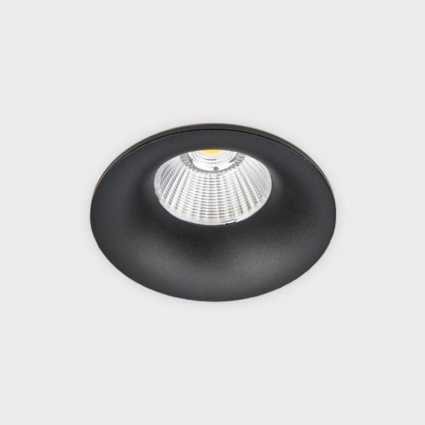 Встраиваемый светодиодный светильник Italline IT06-6016 black 4000K в современном стиле, цвет черный
