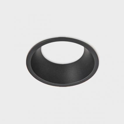 Встраиваемый светодиодный светильник Italline IT08-8013 black 3000K в современном стиле, цвет черный