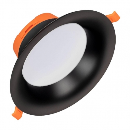 Встраиваемый светодиодный светильник Arlight MS-Blizzard-Built-R165-16W Warm3000 036608 в современном стиле, цвет черный
