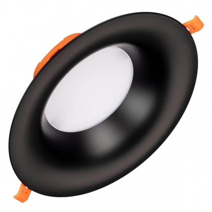 Встраиваемый светодиодный светильник Arlight MS-Blizzard-Built-R215-20W Warm3000 036606 в современном стиле, цвет черный