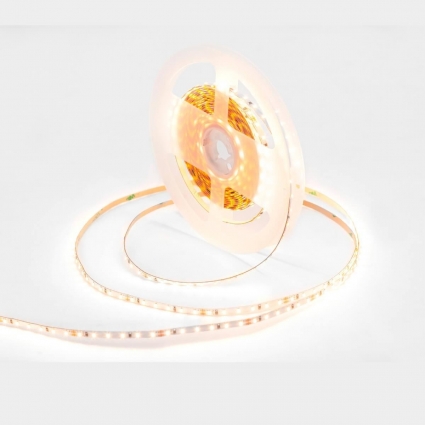 Светодиодная лента Apeyron 5,4W/m 120LED/m теплый белый 5M R00-378, цвет белый, мощность 27 Вт
