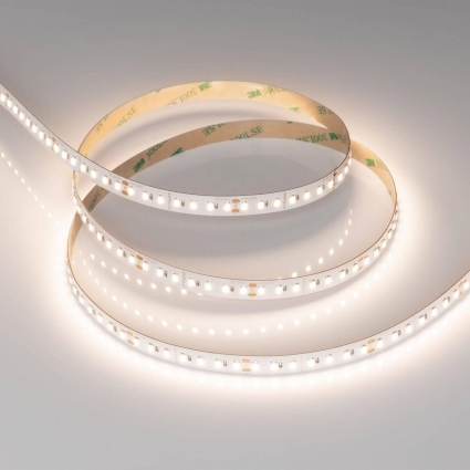 Светодиодная лента Arlight 20W/m 140LED/m 2835SMD дневной белый 5M RT-A140-10mm 24V Day4000 SUN 037832 цвет белый, мощность 100 Вт