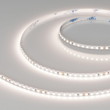 Светодиодная лента Arlight 9,6W/m 160LED/m 2835SMD дневной белый 5M RT-A160-5mm 24V Day4000 037800, цвет белый, мощность 48 Вт