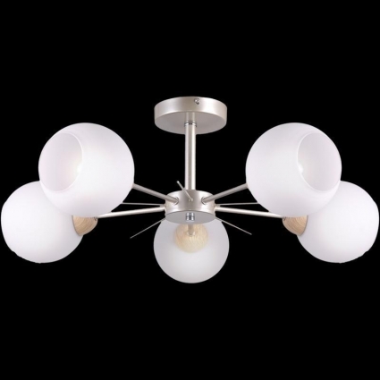 Потолочная люстра Illumico IL9472-5CSQ-79 CHS CR в стиле модерн, цвет хром