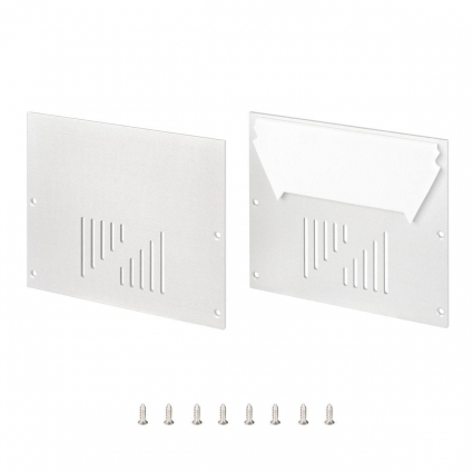 Заглушка Arlight ARH-Power-W100 глухая 036436 цвет серебро