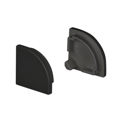 Заглушка Arlight SL-Kant-H16 Round Black глухая 037516 цвет черный