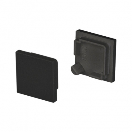 Заглушка Arlight SL-Kant-H16 Square Black глухая 037518 цвет черный