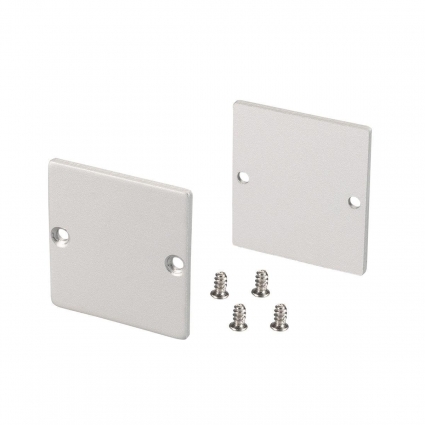 Заглушка Arlight SL-Line-3638-LW глухая 038715 цвет серебро