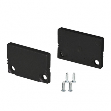 Заглушка Arlight SL-Slim20-H13 Black глухая 037512 цвет черный