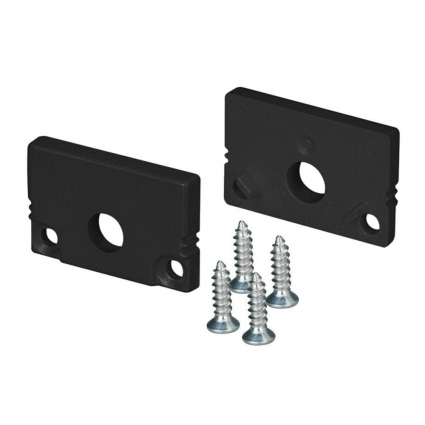 Заглушка Arlight SL-Slim20-H13 Black с отверстием 037513, цвет черный